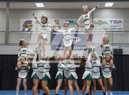 Thumbnail 2 in GIAA Competition Cheer Championship photogallery.