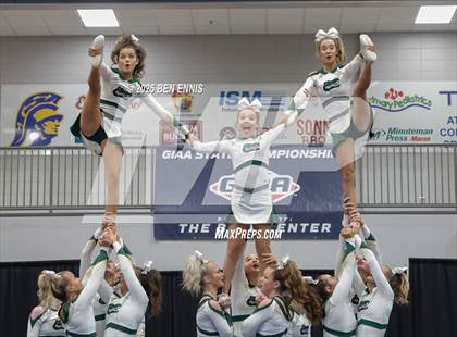 Thumbnail 2 in GIAA Competition Cheer Championship photogallery.
