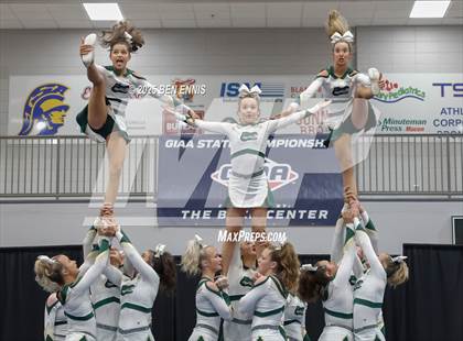Thumbnail 3 in GIAA Competition Cheer Championship photogallery.