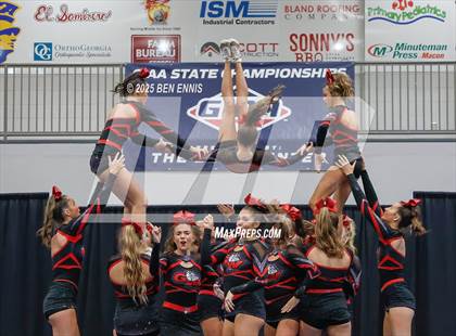 Thumbnail 3 in GIAA Competition Cheer Championship photogallery.