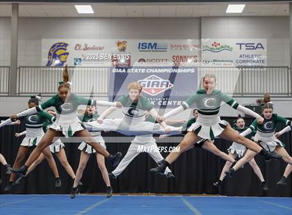 Thumbnail 2 in GIAA Competition Cheer Championship photogallery.