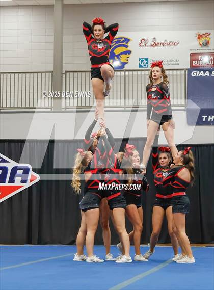Thumbnail 1 in GIAA Competition Cheer Championship photogallery.