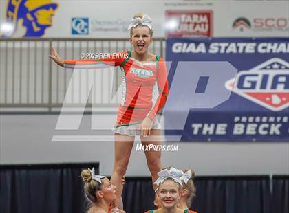 Thumbnail 1 in GIAA Competition Cheer Championship photogallery.