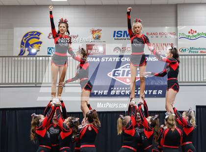Thumbnail 3 in GIAA Competition Cheer Championship photogallery.