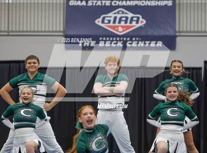 Thumbnail 3 in GIAA Competition Cheer Championship photogallery.