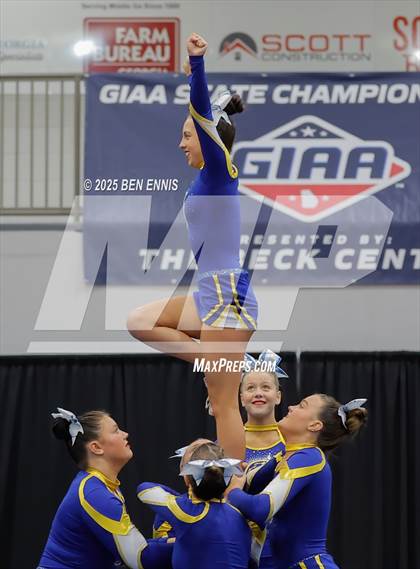 Thumbnail 1 in GIAA Competition Cheer Championship photogallery.