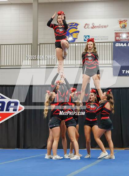 Thumbnail 3 in GIAA Competition Cheer Championship photogallery.
