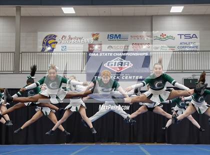 Thumbnail 3 in GIAA Competition Cheer Championship photogallery.