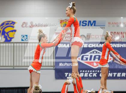 Thumbnail 2 in GIAA Competition Cheer Championship photogallery.