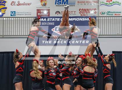 Thumbnail 2 in GIAA Competition Cheer Championship photogallery.