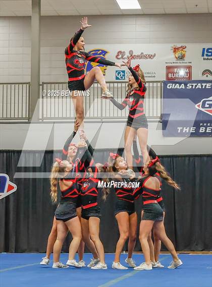 Thumbnail 2 in GIAA Competition Cheer Championship photogallery.