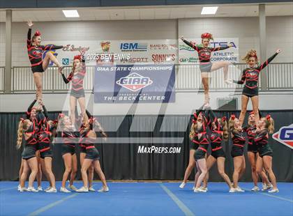 Thumbnail 1 in GIAA Competition Cheer Championship photogallery.