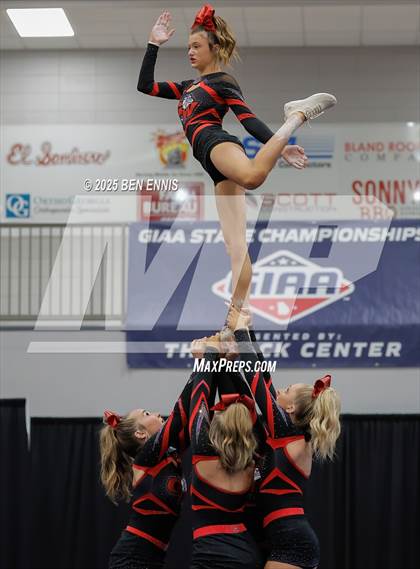 Thumbnail 1 in GIAA Competition Cheer Championship photogallery.