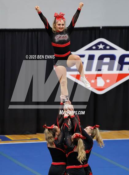 Thumbnail 1 in GIAA Competition Cheer Championship photogallery.