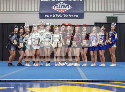 Thumbnail 1 in GIAA Competition Cheer Championship photogallery.