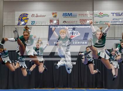 Thumbnail 3 in GIAA Competition Cheer Championship photogallery.