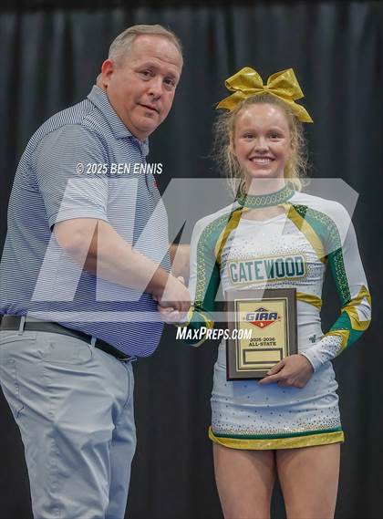 Thumbnail 2 in GIAA Competition Cheer Championship photogallery.