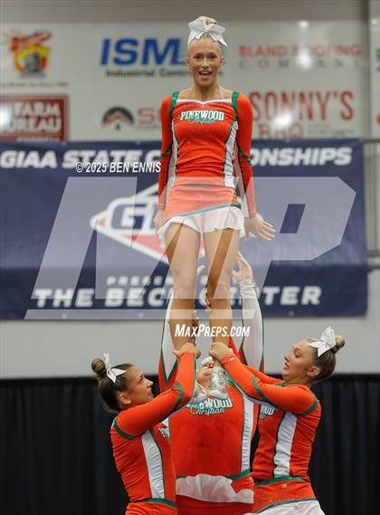 Thumbnail 2 in GIAA Competition Cheer Championship photogallery.