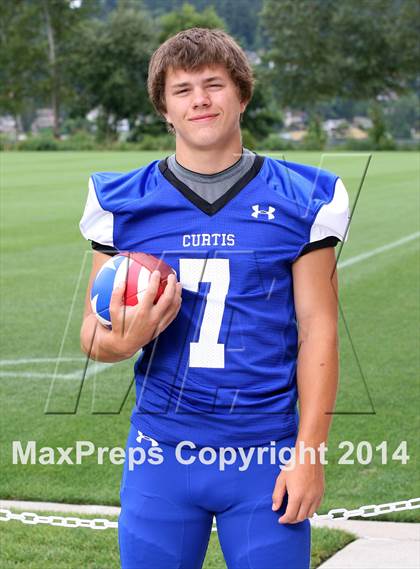 Thumbnail 3 in Curtis (USA Football/MaxPreps Media Day Event) photogallery.