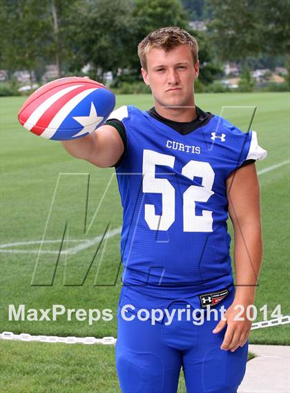 Thumbnail 3 in Curtis (USA Football/MaxPreps Media Day Event) photogallery.