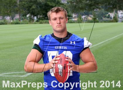 Thumbnail 1 in Curtis (USA Football/MaxPreps Media Day Event) photogallery.