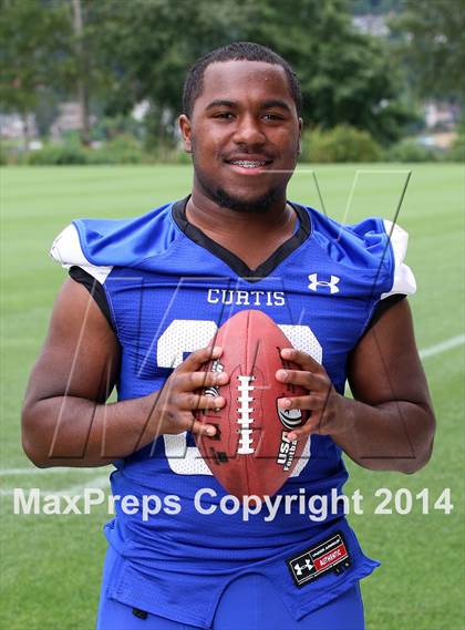 Thumbnail 3 in Curtis (USA Football/MaxPreps Media Day Event) photogallery.