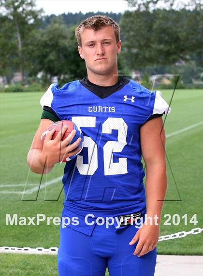 Thumbnail 3 in Curtis (USA Football/MaxPreps Media Day Event) photogallery.