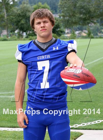 Thumbnail 3 in Curtis (USA Football/MaxPreps Media Day Event) photogallery.