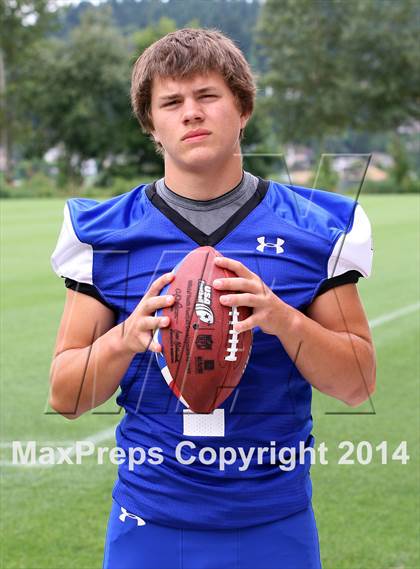 Thumbnail 2 in Curtis (USA Football/MaxPreps Media Day Event) photogallery.