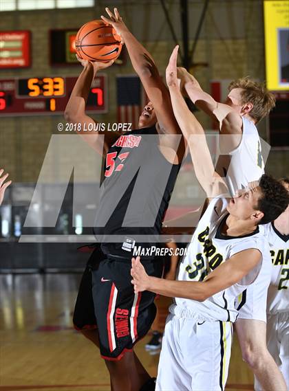 Thumbnail 2 in Capistrano Valley vs. Westchester (Nike Extravaganza) photogallery.
