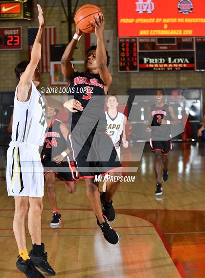 Thumbnail 1 in Capistrano Valley vs. Westchester (Nike Extravaganza) photogallery.