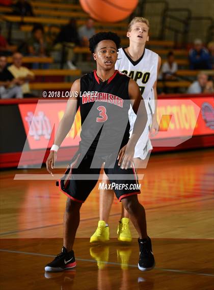 Thumbnail 1 in Capistrano Valley vs. Westchester (Nike Extravaganza) photogallery.