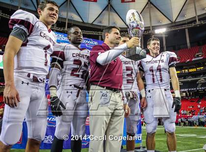 Thumbnail 2 in Greater Atlanta Christian vs. Benedictine (GHSA 2A Final) photogallery.