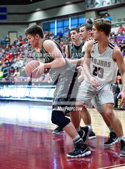 Thumbnail 3 in Kirby vs. Izard County (AAA 1A 2nd Round Playoff) photogallery.