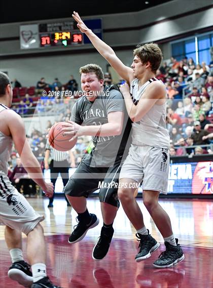 Thumbnail 2 in Kirby vs. Izard County (AAA 1A 2nd Round Playoff) photogallery.