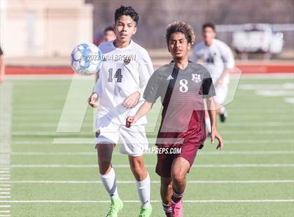 Thumbnail 2 in Mesquite vs. Garland (Wylie Men's Soccer Showcase) photogallery.
