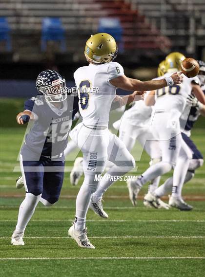 Thumbnail 1 in Pulaski Academy @ Greenwood (AHSAA 6A Final) photogallery.