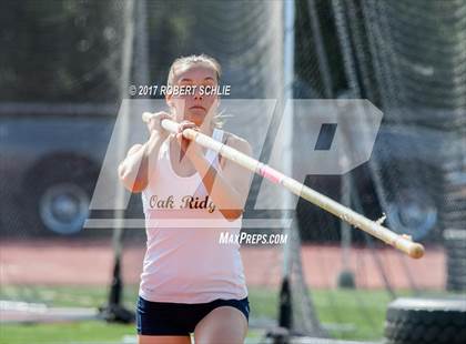 Thumbnail 1 in Del Oro, Woodcreek @ Oak Ridge (Girls Pole Vault) photogallery.