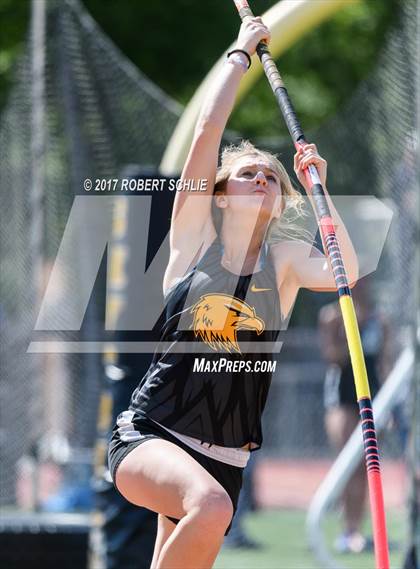Thumbnail 1 in Del Oro, Woodcreek @ Oak Ridge (Girls Pole Vault) photogallery.