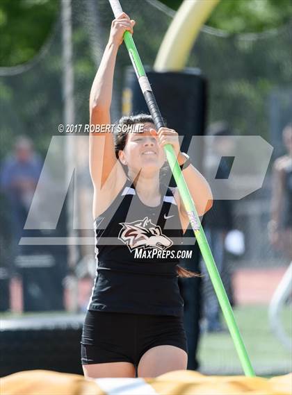 Thumbnail 1 in Del Oro, Woodcreek @ Oak Ridge (Girls Pole Vault) photogallery.