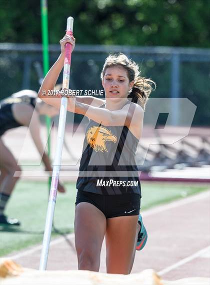 Thumbnail 1 in Del Oro, Woodcreek @ Oak Ridge (Girls Pole Vault) photogallery.