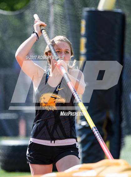 Thumbnail 1 in Del Oro, Woodcreek @ Oak Ridge (Girls Pole Vault) photogallery.