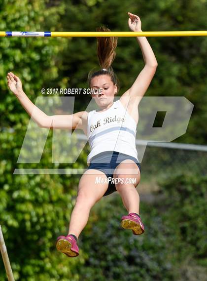 Thumbnail 2 in Del Oro, Woodcreek @ Oak Ridge (Girls Pole Vault) photogallery.