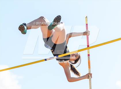 Thumbnail 2 in Del Oro, Woodcreek @ Oak Ridge (Girls Pole Vault) photogallery.