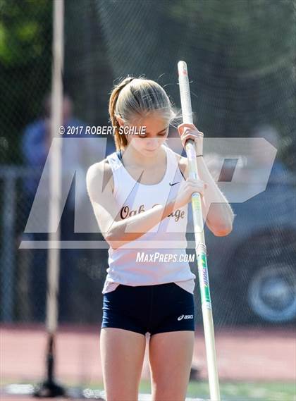 Thumbnail 1 in Del Oro, Woodcreek @ Oak Ridge (Girls Pole Vault) photogallery.