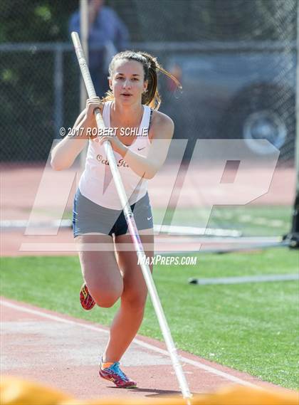 Thumbnail 2 in Del Oro, Woodcreek @ Oak Ridge (Girls Pole Vault) photogallery.