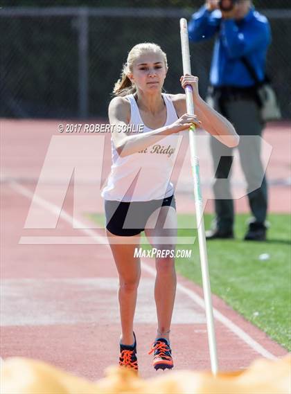 Thumbnail 2 in Del Oro, Woodcreek @ Oak Ridge (Girls Pole Vault) photogallery.