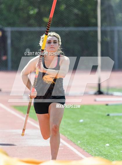 Thumbnail 2 in Del Oro, Woodcreek @ Oak Ridge (Girls Pole Vault) photogallery.
