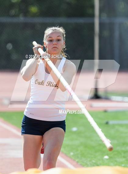 Thumbnail 1 in Del Oro, Woodcreek @ Oak Ridge (Girls Pole Vault) photogallery.