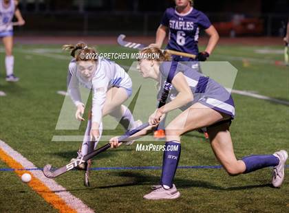 Thumbnail 3 in Staples vs Wilton (FCIAC Semifinals) photogallery.